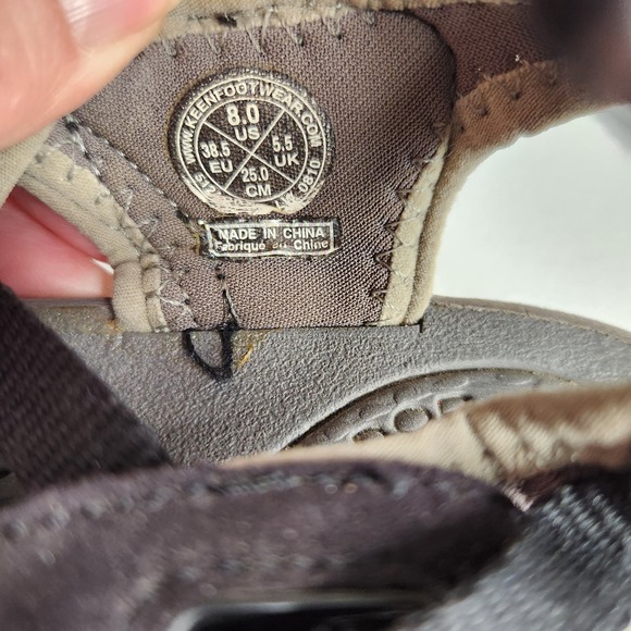 KEEN Women's Whisper Closed Toe Sport Sandals 8 Black - Picture 8 of 9